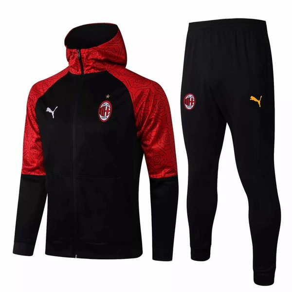 Chaqueta Con Capucha AC Milan 2021 2022 Rojo Negro